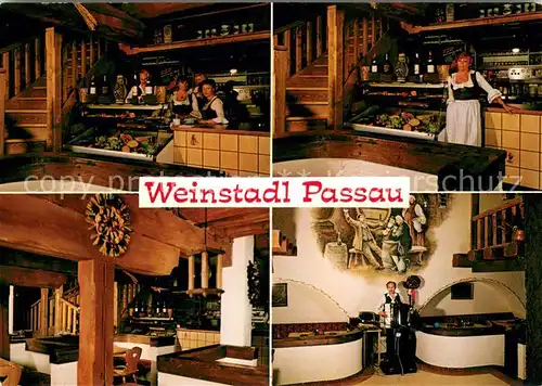 AK / Ansichtskarte Passau Weinstadl Heurigenlokal Passau