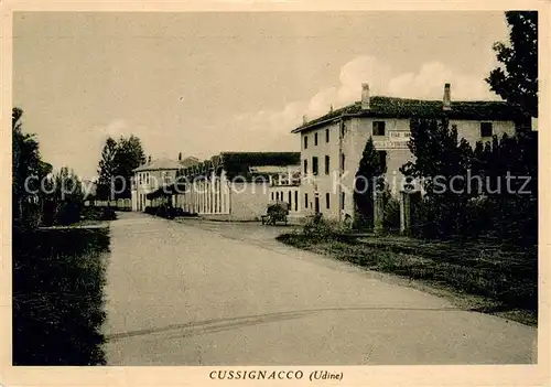 AK / Ansichtskarte Cussignacco Trattoria e Spaccio Tabacchi Casale Paparotti 