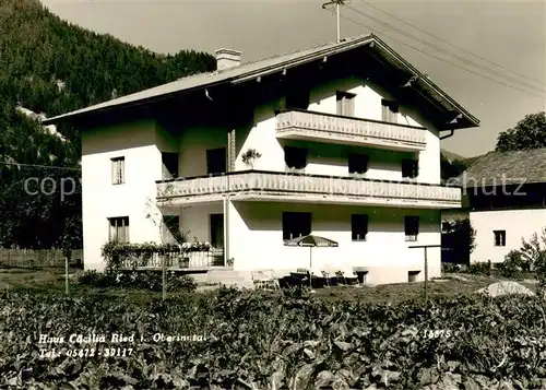 AK / Ansichtskarte Ried_Oberinntal Gaestehaus Pension Haus Caecilia Ried Oberinntal