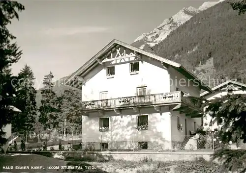 AK / Ansichtskarte Neustift_Stubaital_Tirol Gaestehaus Haus Egger Kampl Neustift_Stubaital_Tirol