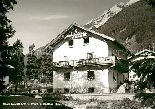 AK / Ansichtskarte Neustift_Stubaital_Tirol Gaestehaus Haus Egger Kampl Neustift_Stubaital_Tirol