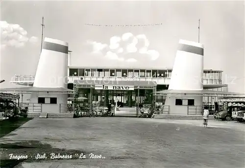 AK / Ansichtskarte Fregene Stabilimiento Balneare La Nave Fregene