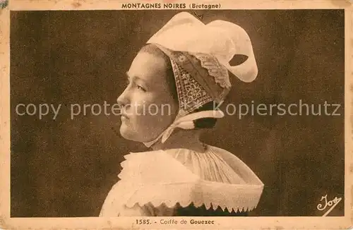 AK / Ansichtskarte Gouezec Coiffe de Gouezec Gouezec