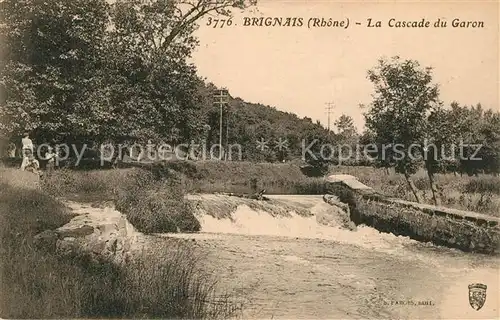 AK / Ansichtskarte Brignais La Cascade du Garon Brignais