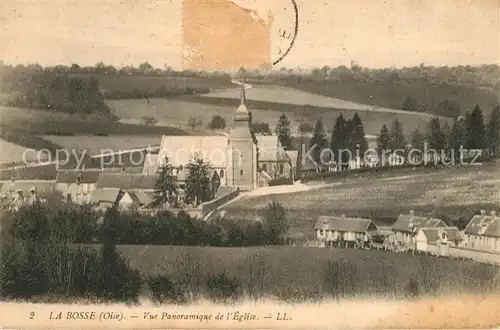 AK / Ansichtskarte Labosse Vue Panoramique de l Eglise Labosse