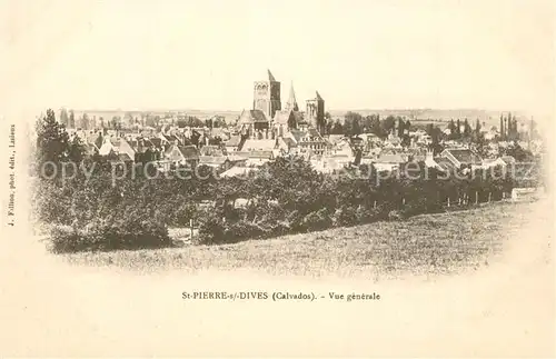 AK / Ansichtskarte Saint Pierre sur Dives Vue generale Saint Pierre sur Dives