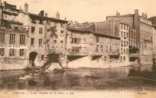 AK / Ansichtskarte Vienne_Isere Vieux Moulin sur la Gere Vienne Isere