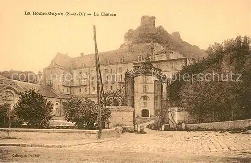 AK / Ansichtskarte La_Roche Guyon Le Chateau La_Roche Guyon