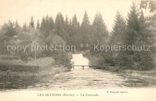 AK / Ansichtskarte Les_Settons La Cascade Les_Settons