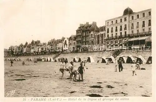 AK / Ansichtskarte Parame Hotel de la Digue et groupe de villas Parame