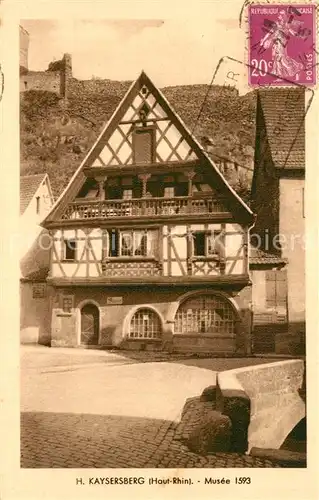 AK / Ansichtskarte Kaysersberg_Haut_Rhin Musee 1593 Kaysersberg_Haut_Rhin