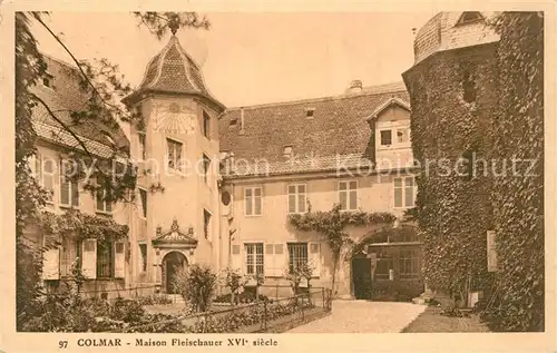 AK / Ansichtskarte Colmar_Haut_Rhin_Elsass Maison Fleischhauer Colmar_Haut_Rhin_Elsass