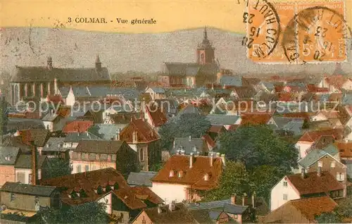 AK / Ansichtskarte Colmar_Haut_Rhin_Elsass Vue generale Colmar_Haut_Rhin_Elsass