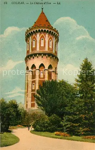 AK / Ansichtskarte Colmar_Haut_Rhin_Elsass Le Chateau d Eau Colmar_Haut_Rhin_Elsass