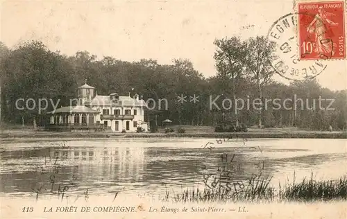 AK / Ansichtskarte Compiegne_Oise La Foret de Compiegne Les Etangs de Saint Pierre Compiegne Oise