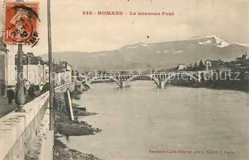AK / Ansichtskarte Romans_Bourg_de_Peage Le nouveau Pont Romans_Bourg_de_Peage
