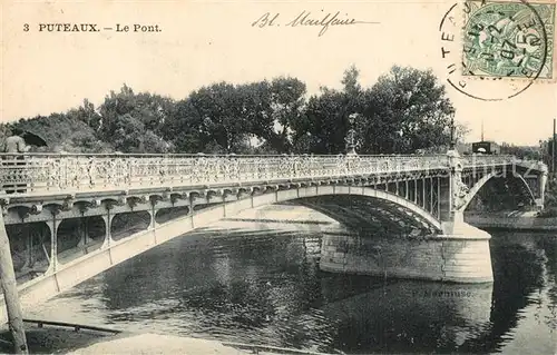 AK / Ansichtskarte Puteaux Le Pont Puteaux