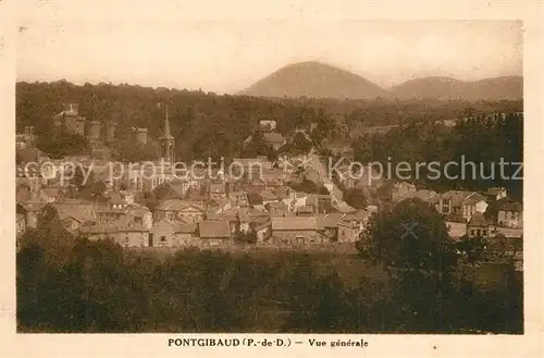 AK / Ansichtskarte Pontgibaud Vue generale Pontgibaud
