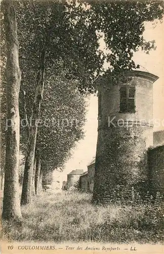AK / Ansichtskarte Coulommiers Tour des Anciens Remparts Coulommiers