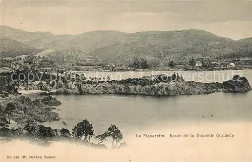 AK / Ansichtskarte La_Figuarette_Theoule sur Mer Route de la Nouvelle Corniche 