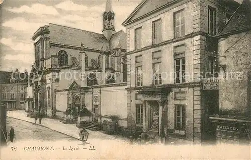 AK / Ansichtskarte Chaumont_Haute Marne Le Lycee Chaumont Haute Marne