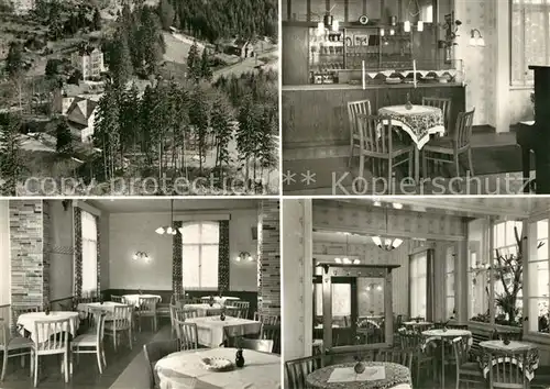 AK / Ansichtskarte Friedrichroda Cafe und Konditorei Waldschloesschen Gastraeume Friedrichroda