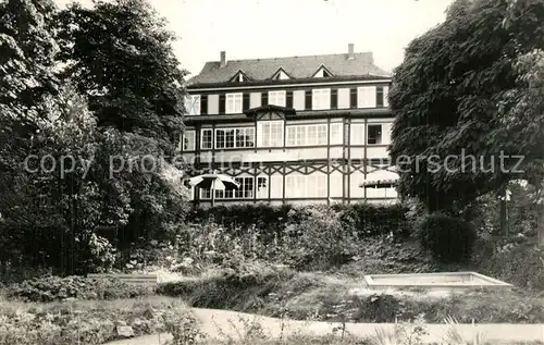 AK / Ansichtskarte Gernrode_Harz FDGB Heim Freundschaft Gernrode Harz