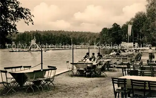 AK / Ansichtskarte Schmannewitz Waldbad Freiterrasse Schmannewitz