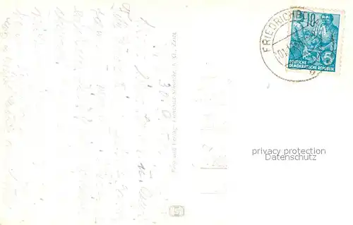 AK / Ansichtskarte Friedrichroda FDGB Ferienheim Walter Ulbricht Friedrichroda