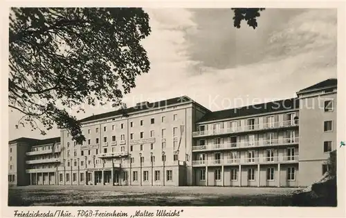 AK / Ansichtskarte Friedrichroda FDGB Ferienheim Walter Ulbricht Friedrichroda