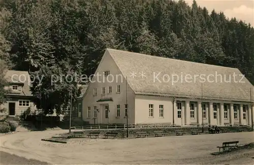 AK / Ansichtskarte Giessuebel_Schleusegrund Kulturhaus Giessuebel_Schleusegrund