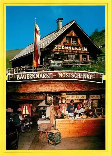 AK / Ansichtskarte Krems_Kaernten Zechneralm Bauernmarkt Mostschenke Krems Kaernten