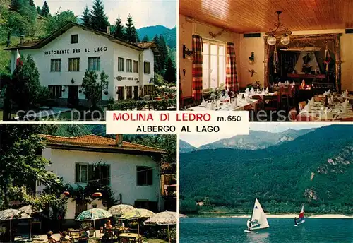 AK / Ansichtskarte Molina_di_Ledro Albergo al Lago Ristorante Molina_di_Ledro