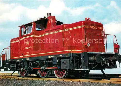 AK / Ansichtskarte Lokomotive Baureihe 260 V60 650 PS Lok Gmeinder Henschel  