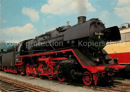 AK / Ansichtskarte Lokomotive G?terzug Lokomotive 044 206 1 Deutsche Bahn Dillenburg 