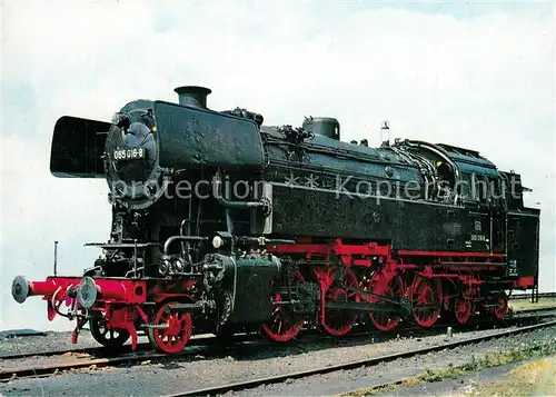AK / Ansichtskarte Lokomotive Personenzug Tenderlok Baureihe 065 Krauss Maffei  
