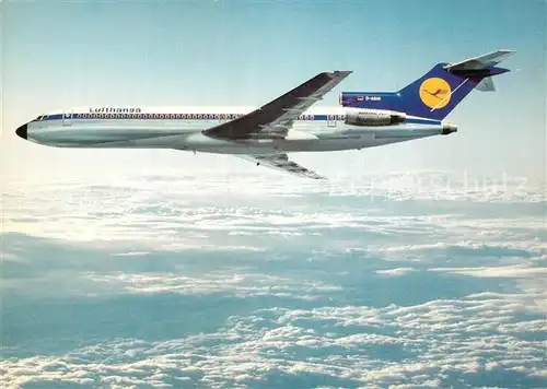 AK / Ansichtskarte Lufthansa Boeing 727 Europa Jet 