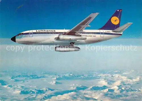 AK / Ansichtskarte Lufthansa Boeing 737 City Jet 