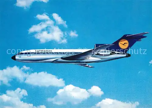 AK / Ansichtskarte Lufthansa Boeing 727 Europa Jet 