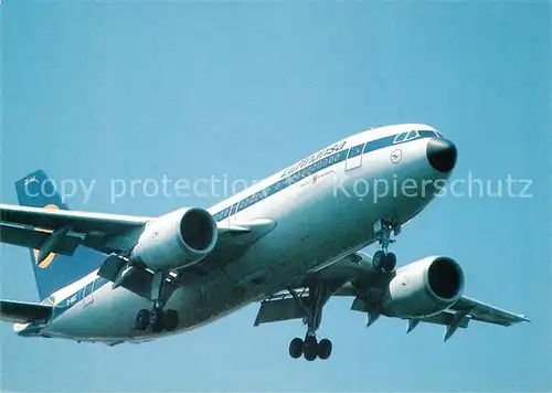 AK / Ansichtskarte Lufthansa Airbus A310 