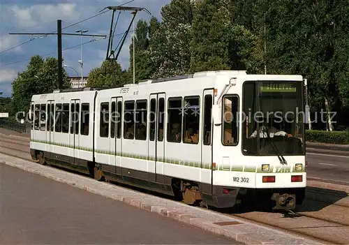 AK / Ansichtskarte Strassenbahn Semitan Tramway de Nantes Gelenktriebwagen M2 302  