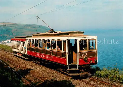 AK / Ansichtskarte Strassenbahn Isle of Man Manx Electric Railway Tramcar No. 22  