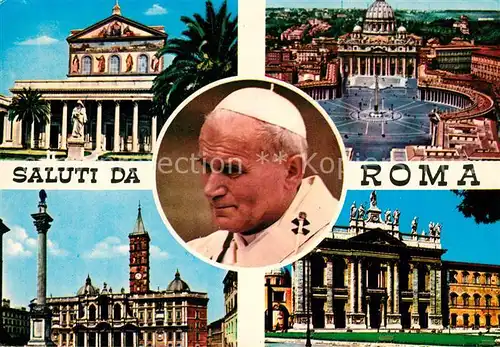 AK / Ansichtskarte Papst Giovanni Paolo II Roma Vaticano  