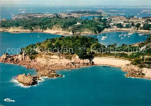 AK / Ansichtskarte Ile de Brehat Fliegeraufnahme Petit Guerzido Ile de Brehat
