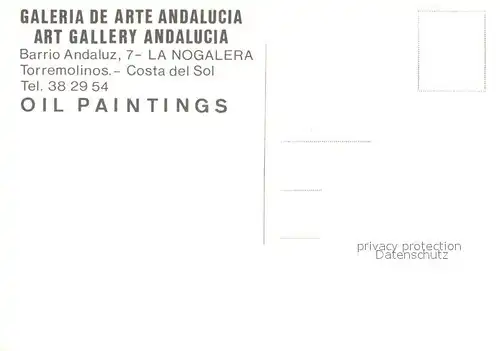 AK / Ansichtskarte Torremolinos Galeria de Arte Andalucia Galerie Gemaelde Ausstellung Torremolinos
