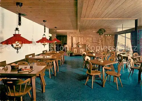 AK / Ansichtskarte Hinterriss_Tirol Alpengasthof Eng am Grossen Ahornboden Gastraum Hinterriss Tirol