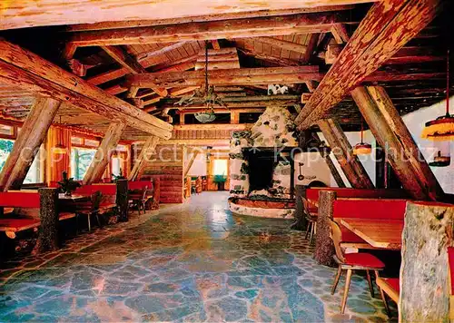 AK / Ansichtskarte Scheffsnoth Restaurant Knappenstadl Gastraum Scheffsnoth