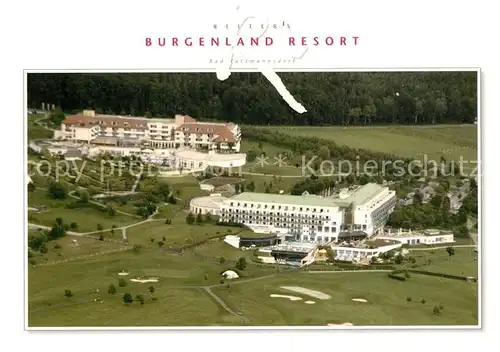 AK / Ansichtskarte Bad_Tatzmannsdorf_Burgenland Reiter s Surpreme Hotel Avance Hotel Burgenland Resort Golfplatz Fliegeraufnahme Bad_Tatzmannsdorf