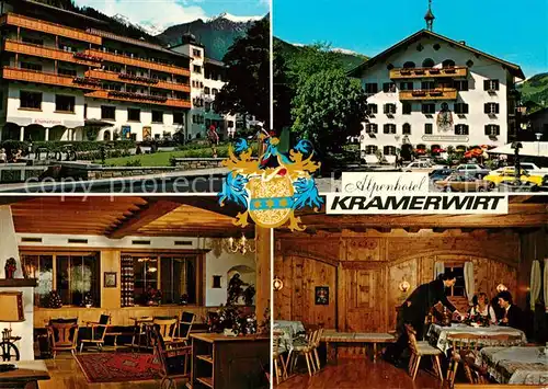 AK / Ansichtskarte Mayrhofen_Zillertal Alpenhotel Kramerwirt Restaurant Mayrhofen_Zillertal