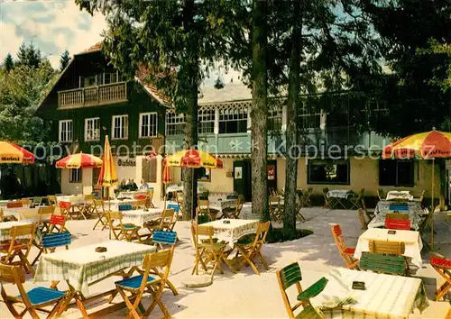 AK / Ansichtskarte Spitz_Donau Gipfelhaus am Jauerling Gaststaette Terrasse Spitz Donau